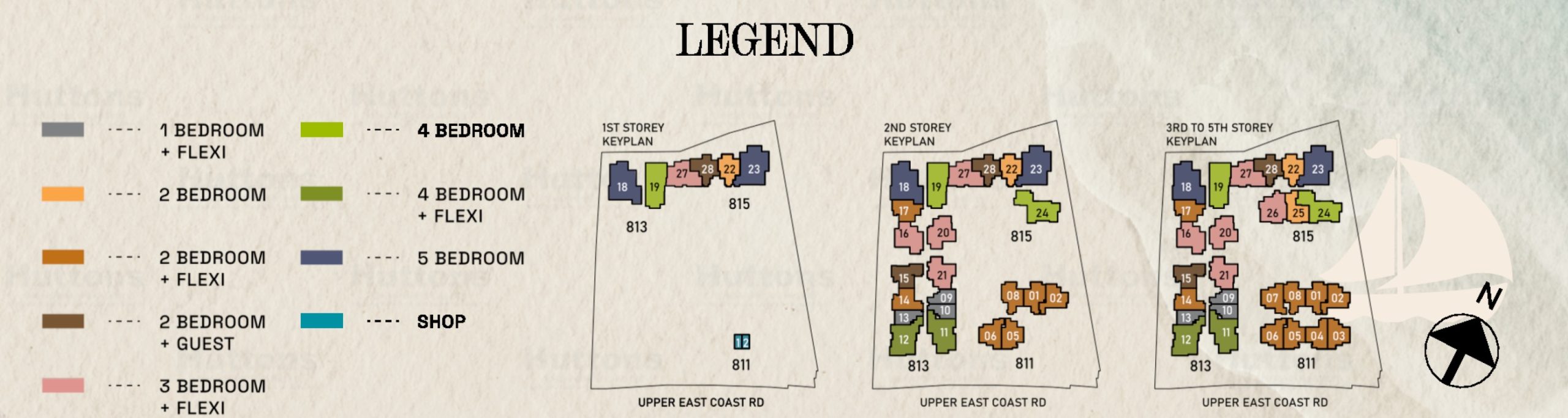 Bagnall Haus – Diagrammatic Chart Legends