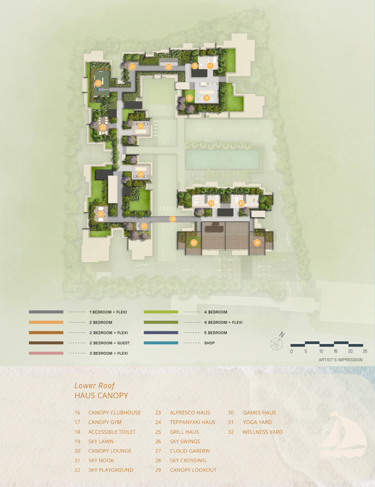 Bagnall Haus – Site Plan (Rooftop)