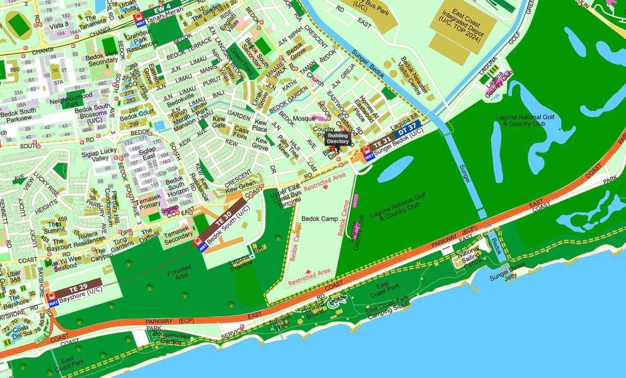 Bagnall Haus (Former Bagnall Court) location Map