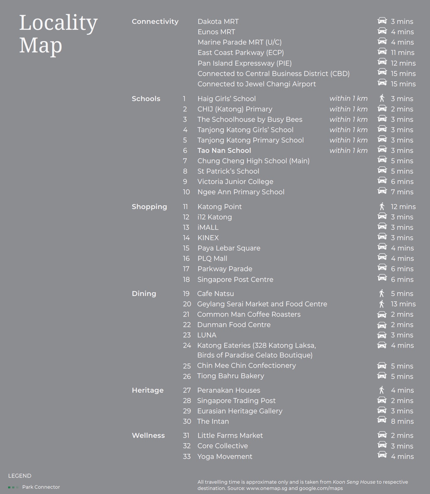 Koon Seng House - Locality Map