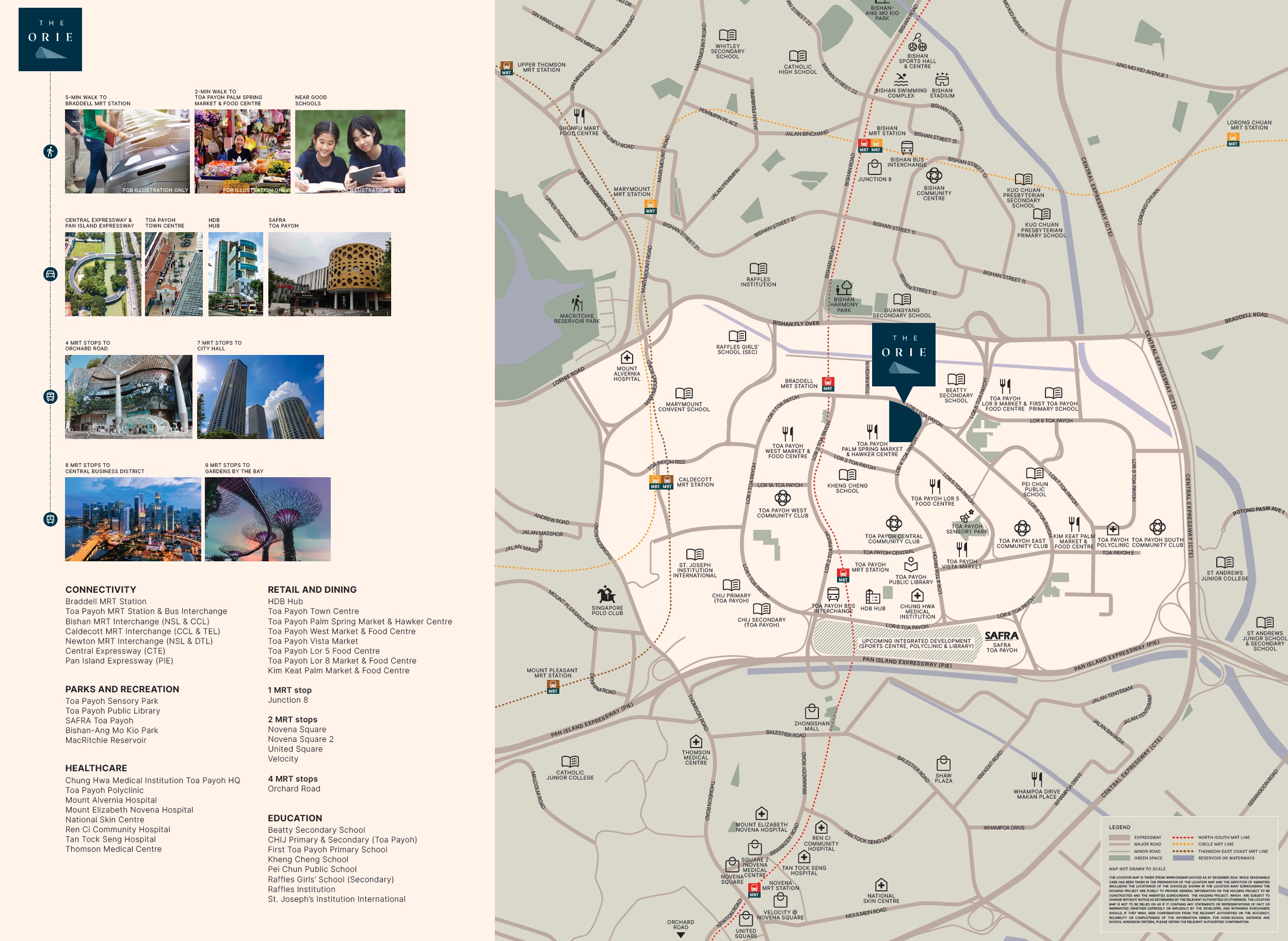 The Orie Toa Payoh Location Map New