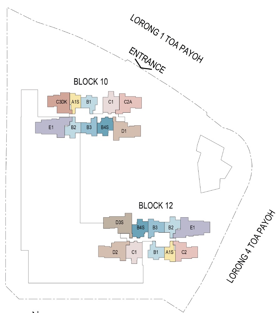 The Orie Toa Payoh Site Plan