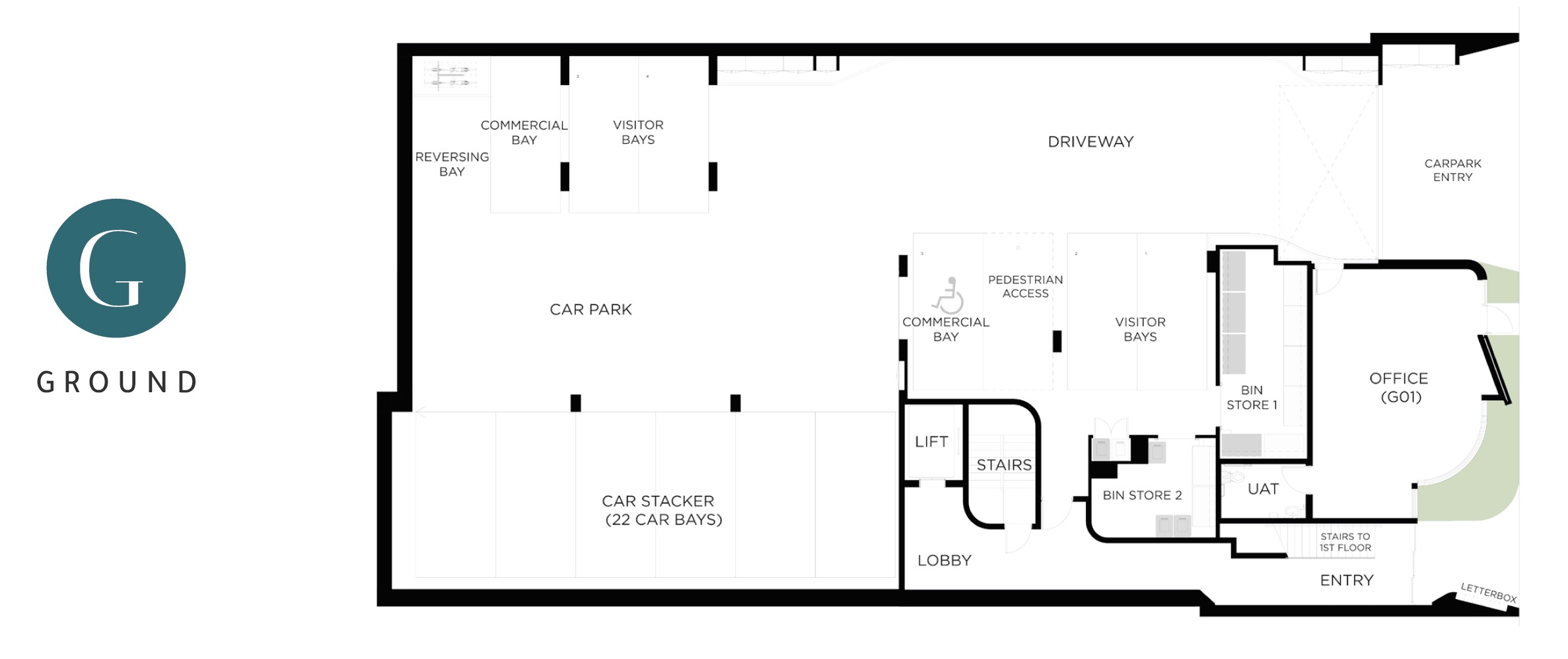 Nouveau Site Plan - Ground