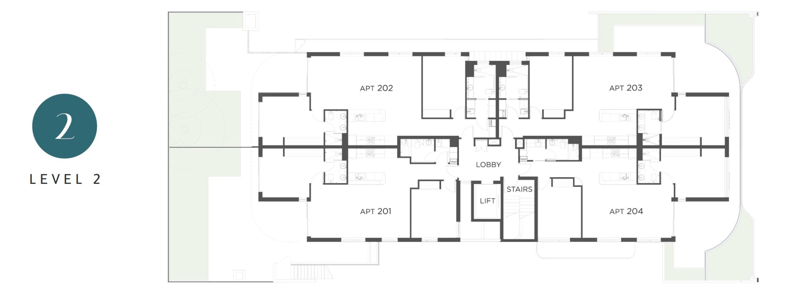 Nouveau Site Plan - Level 2