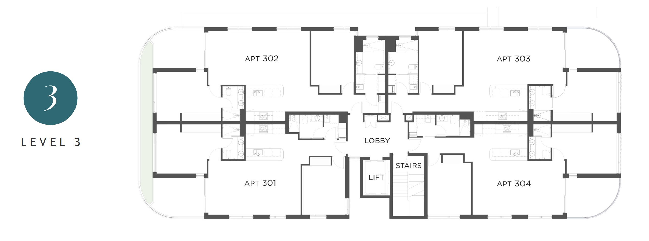 Nouveau Site Plan - Level 3