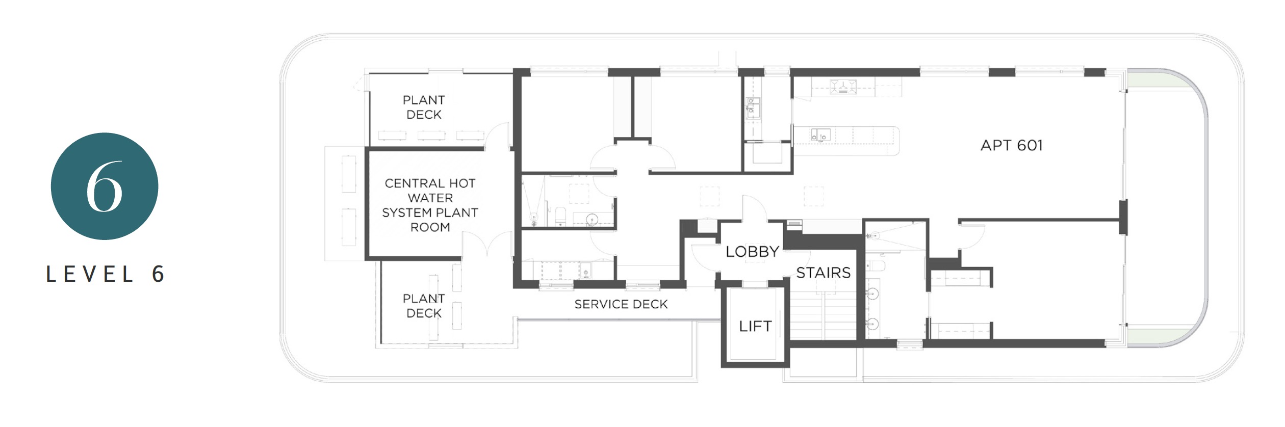 Nouveau Site Plan - Level 6