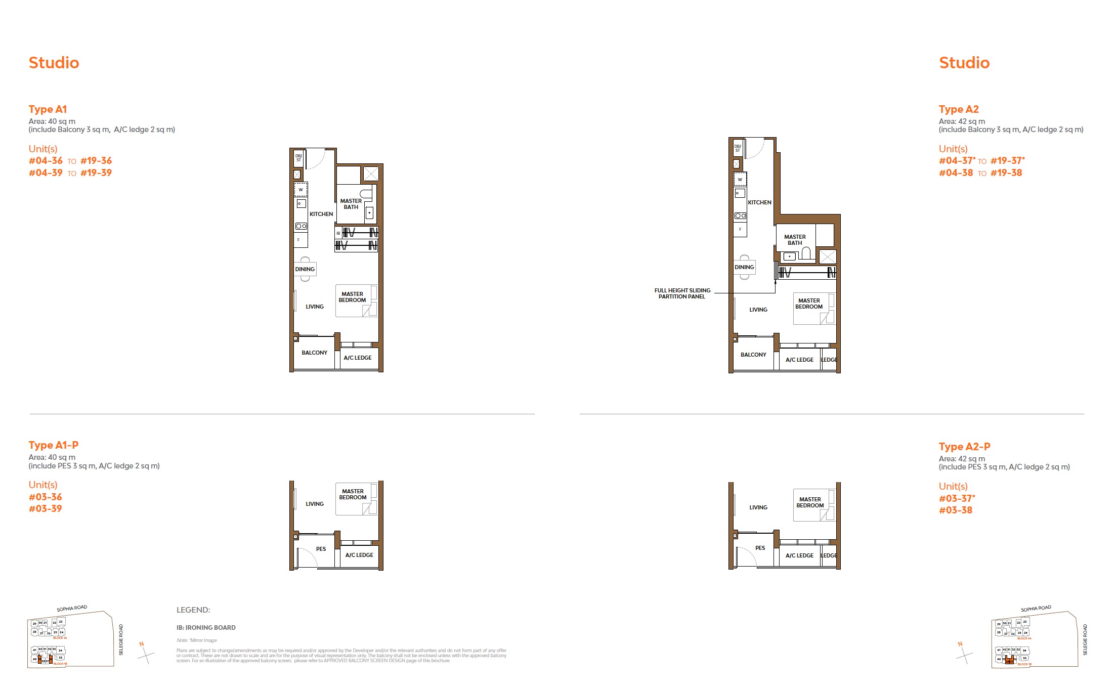 The Collective One Sophia – Floor Plan Studio