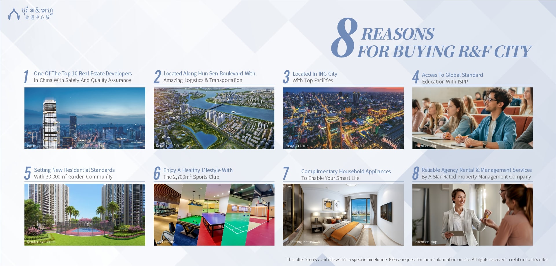 R&F City Cambodia8 Reason to Invest R&F City Cambodia