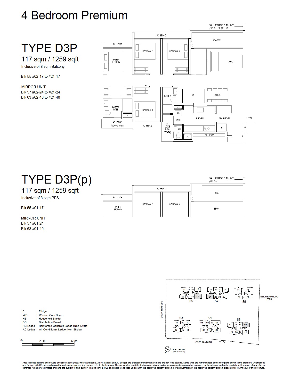 Emerald of Katong - Floor Plan 4BR Premium D3P