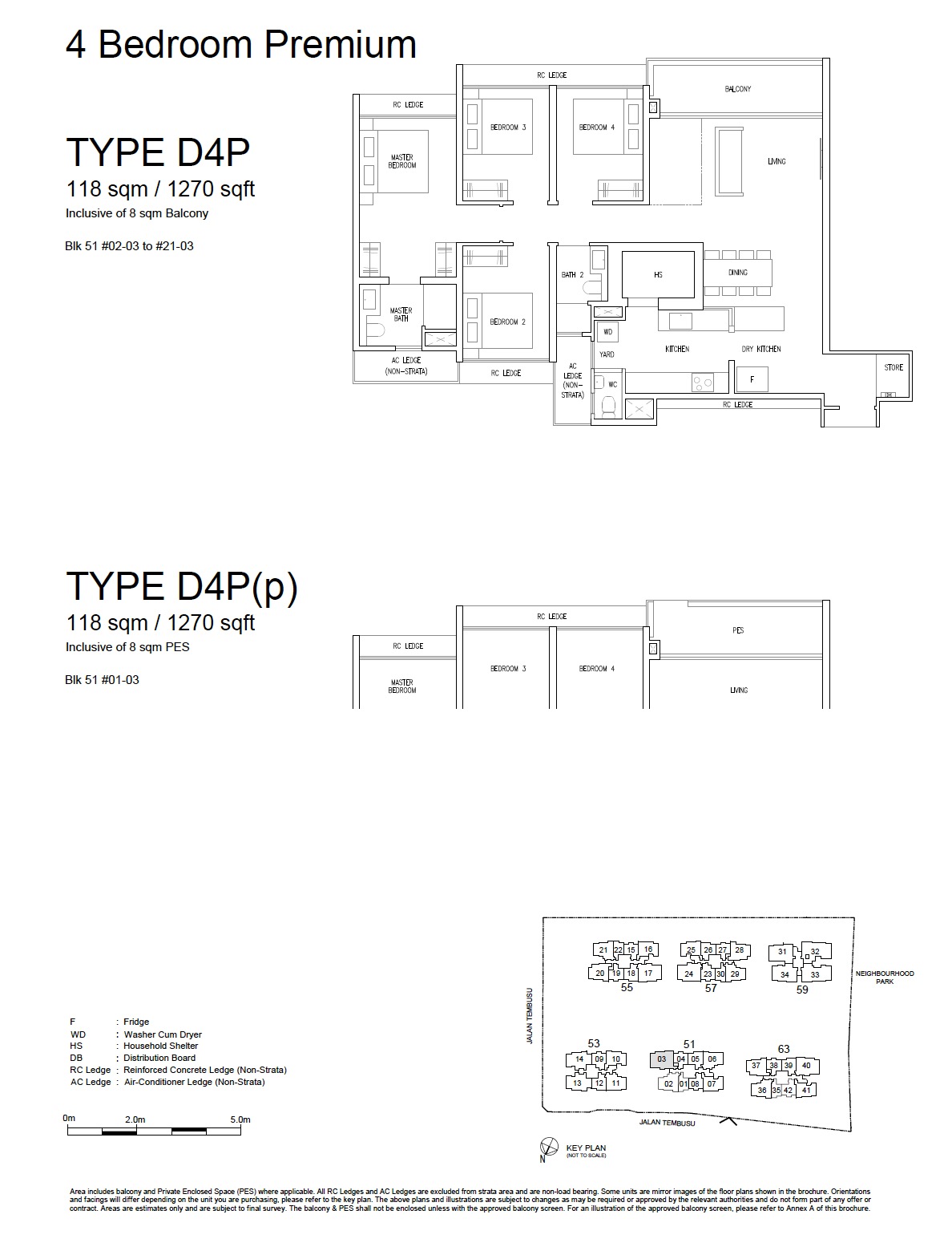 Emerald of Katong - Floor Plan 4BR Premium D4P