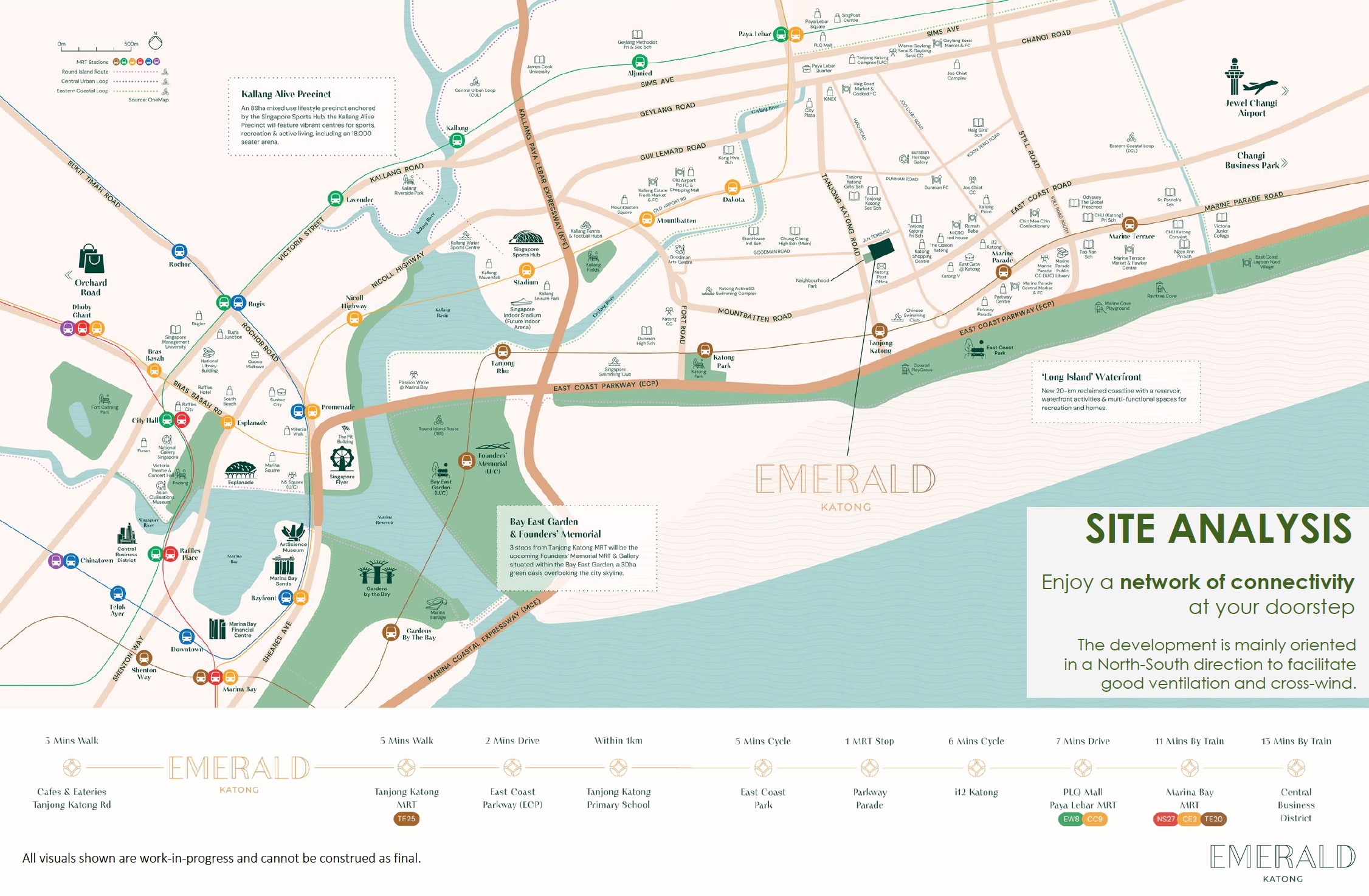 Emerald of Katong - Location Map New