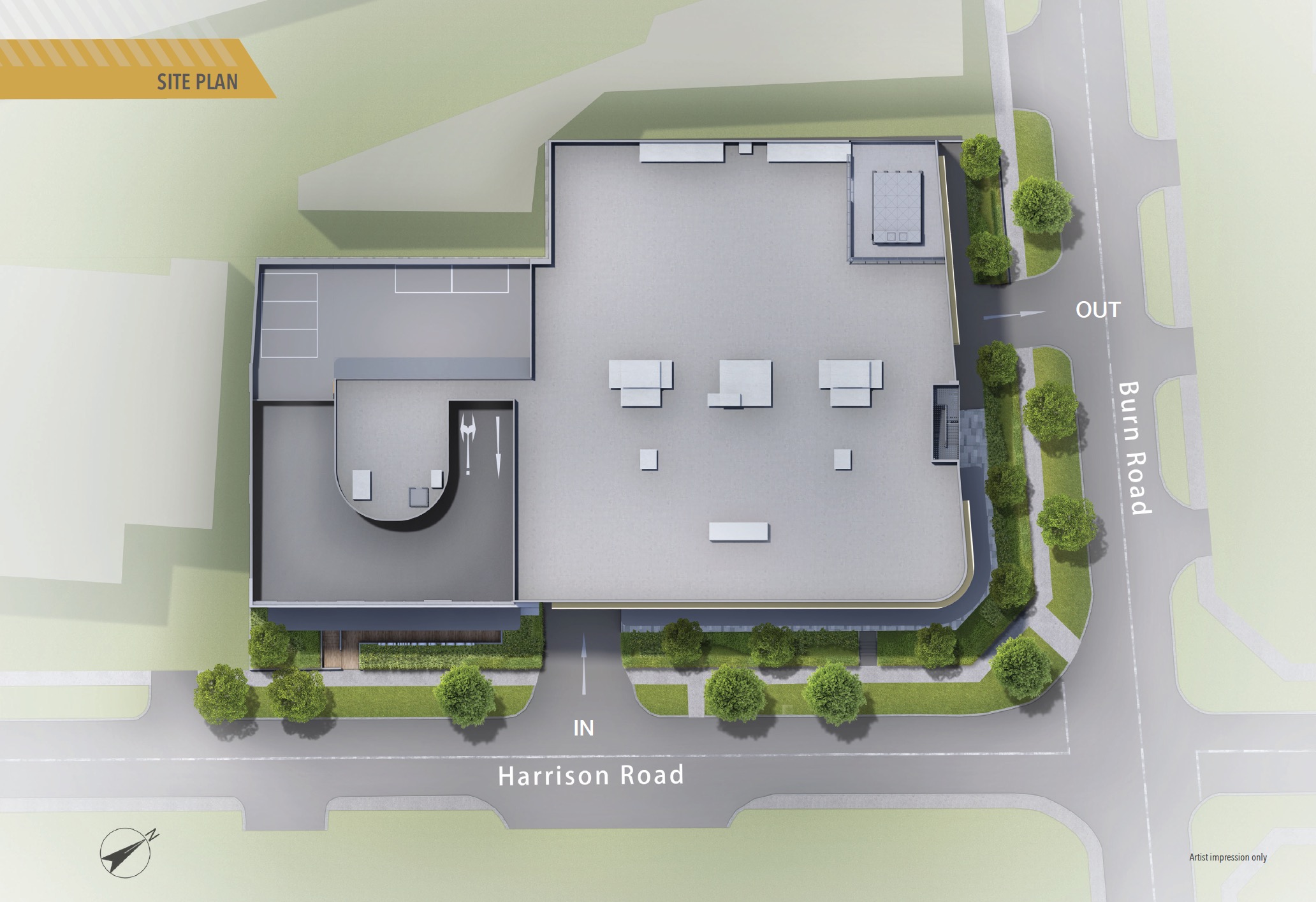 Harrison Food Factory – Site Plan