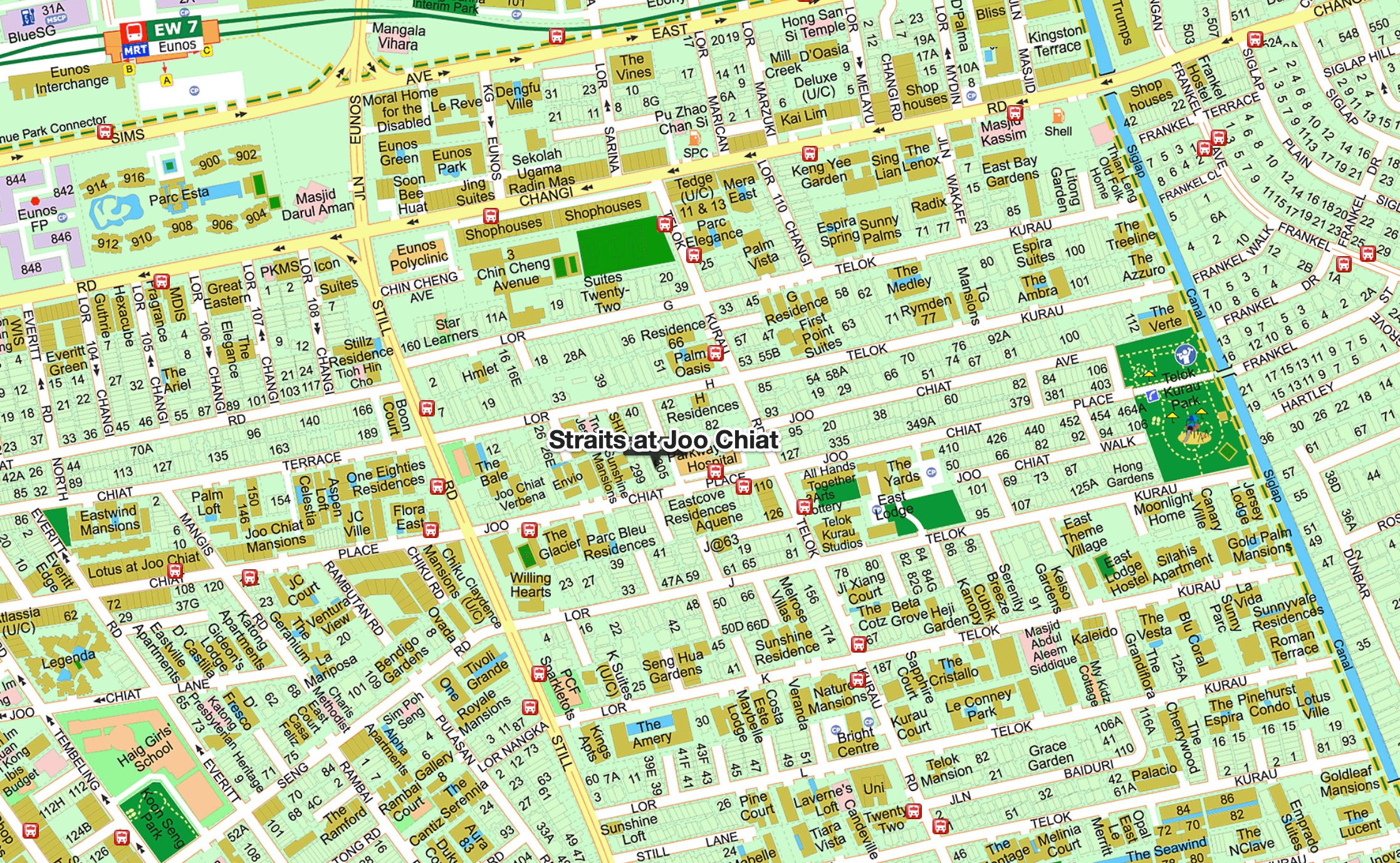 Straits at Joo Chiat - Streetdirectory Map