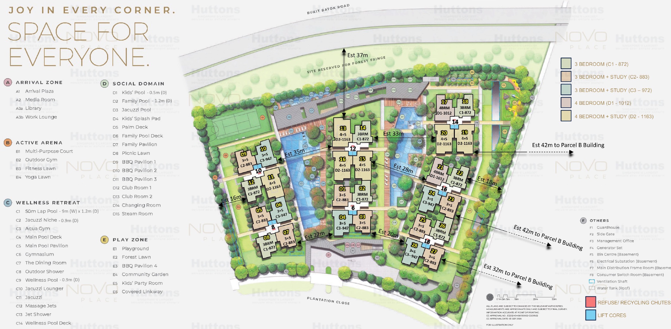 Novo Place EC – Site Plan New