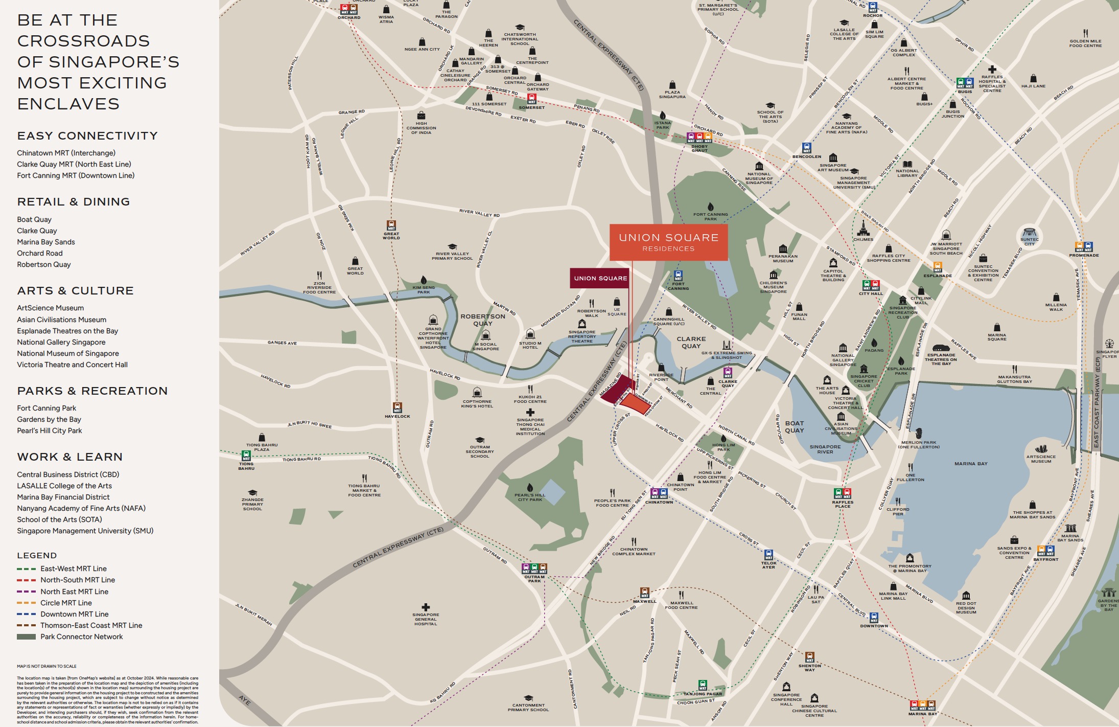 Union Square New Location Map