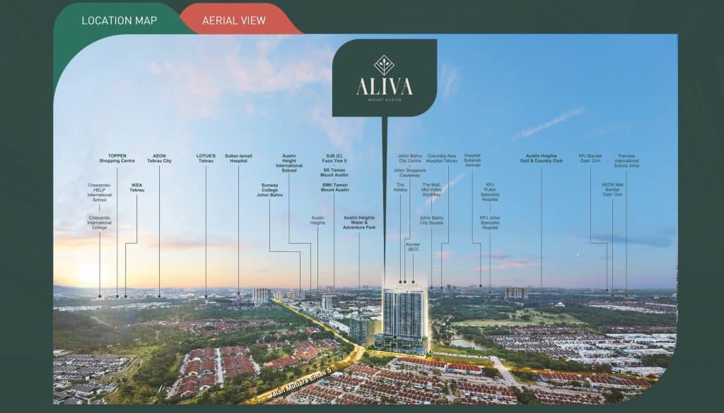 Aliva Mount Austin- Aerial View