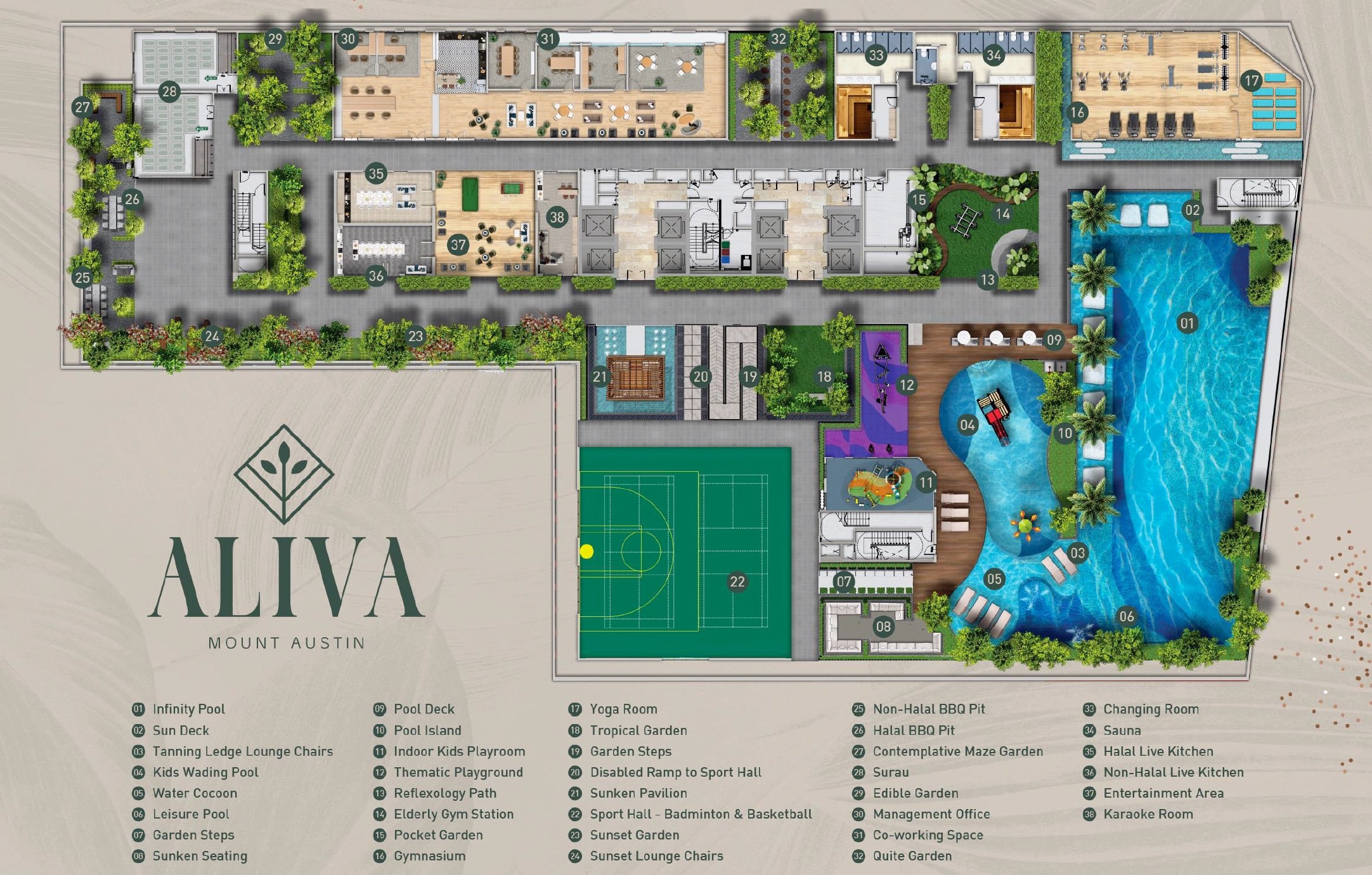 Aliva Mount Austin- Facilities Plan