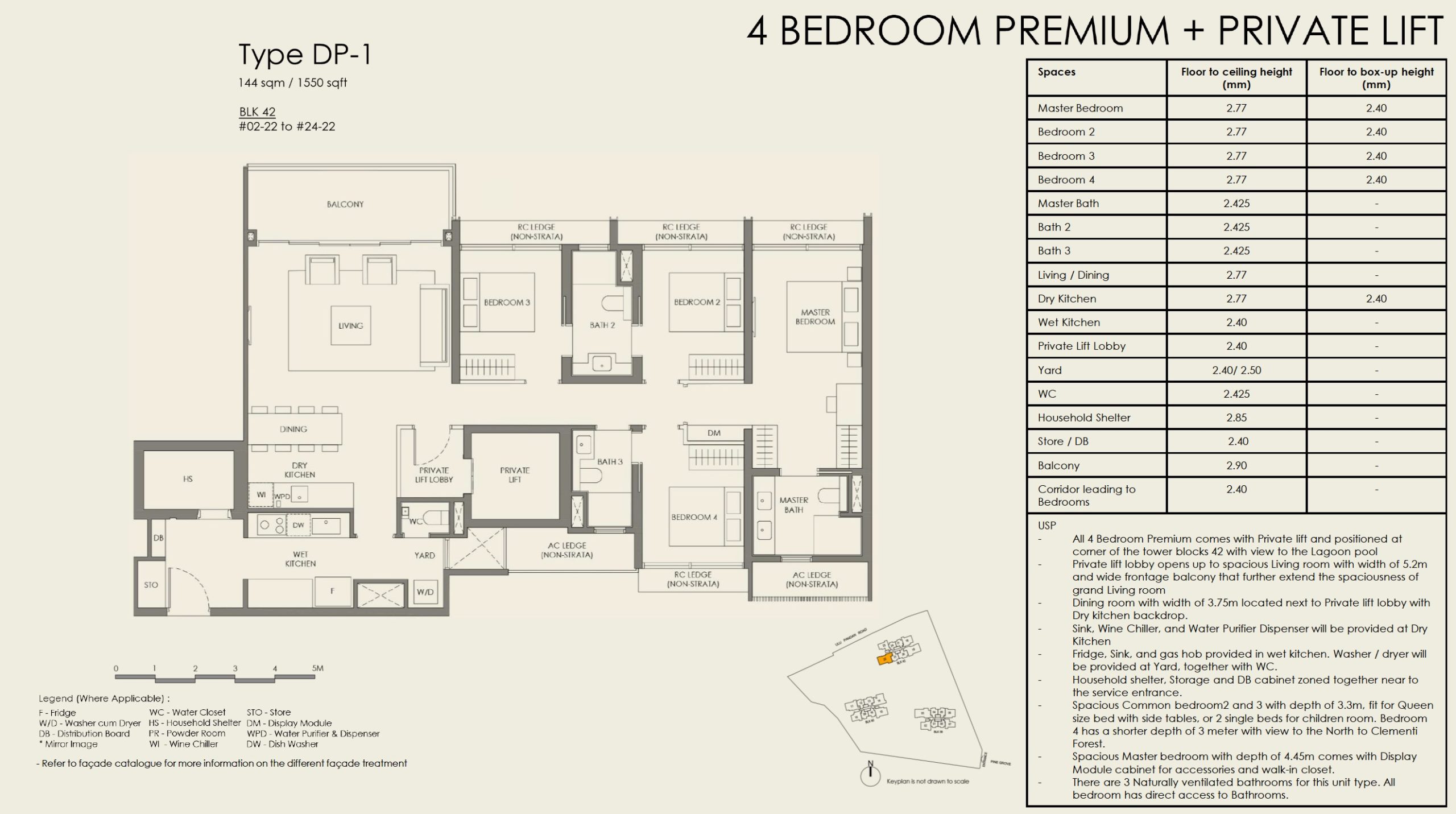 Nava Grove 4BR Premium Private Lift DP1