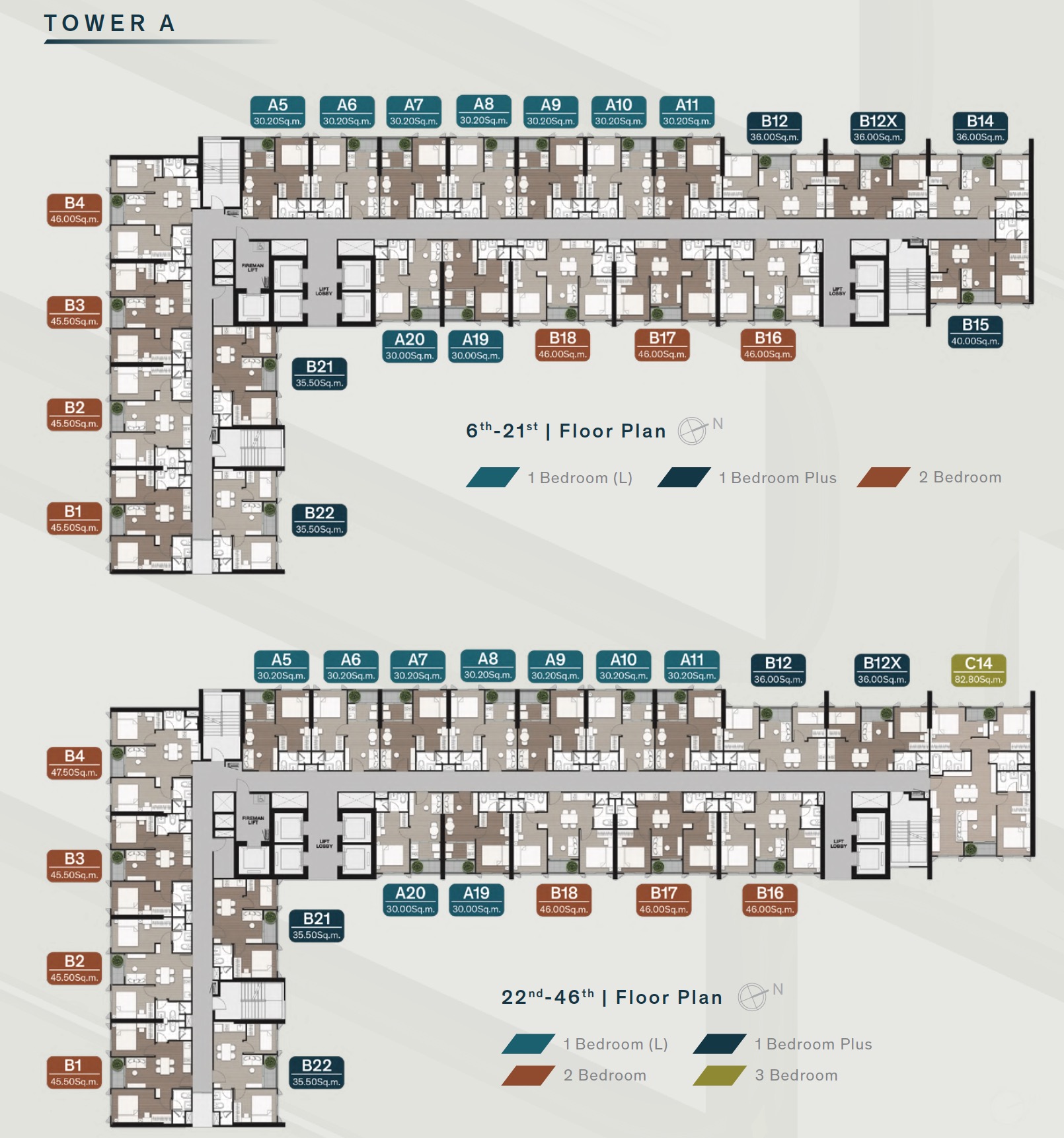 Noble Nue Epic Asok Rama – Site Plan Tower A