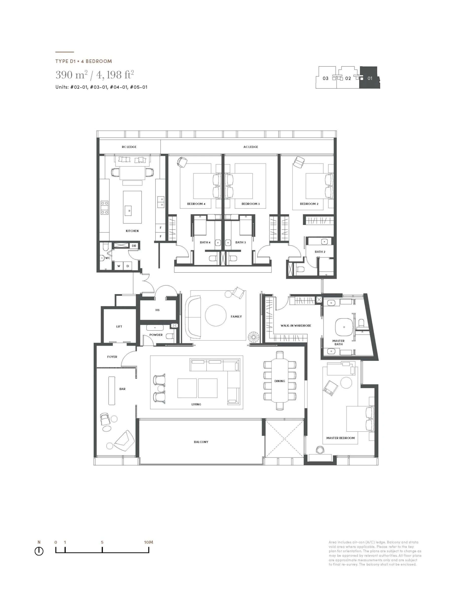 32 Gilstead Floor Plan 4BR D1