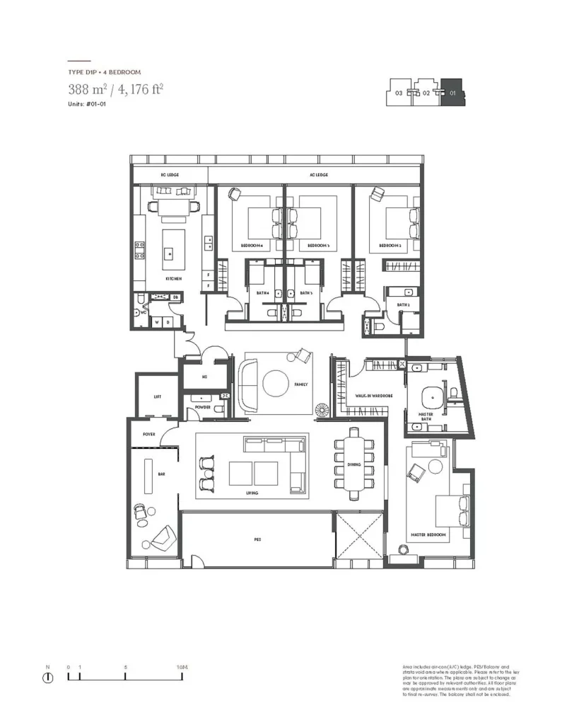 32 Gilstead Floor Plan 4BR D1P