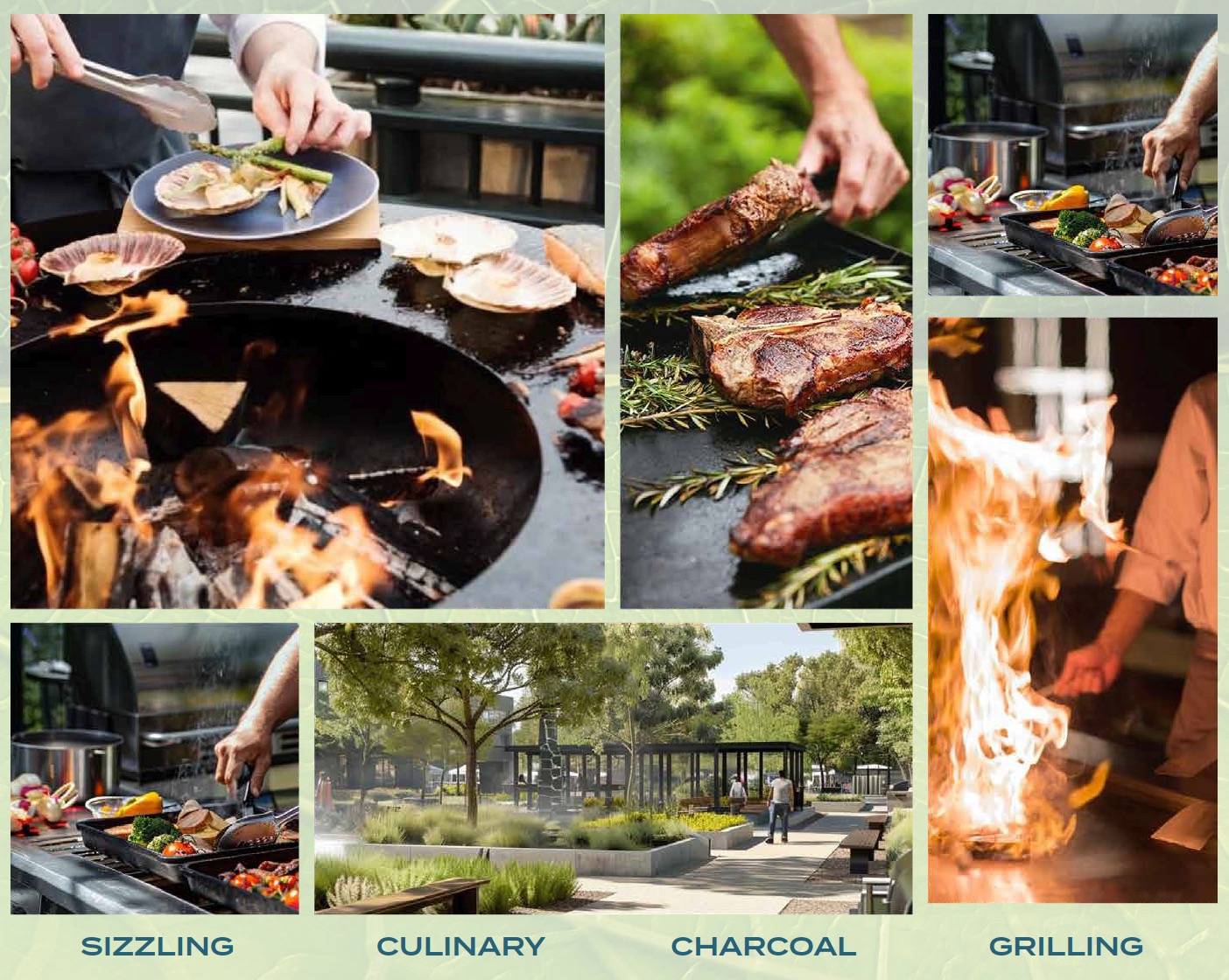 DAMAC-Riverside- BBQ & Live Cooking Stations