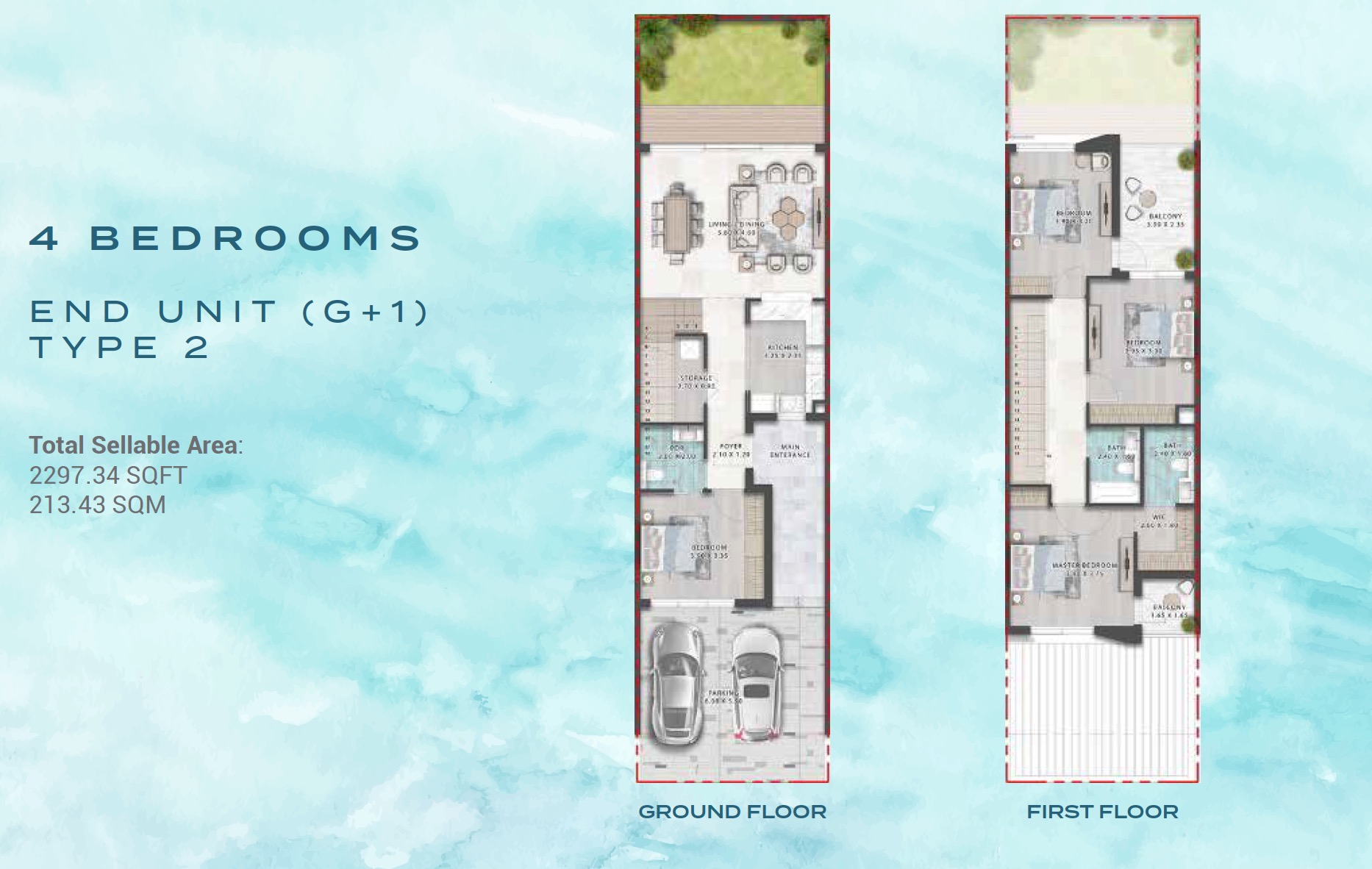 DAMAC-Riverside- Floor Plan 4BR Type 2