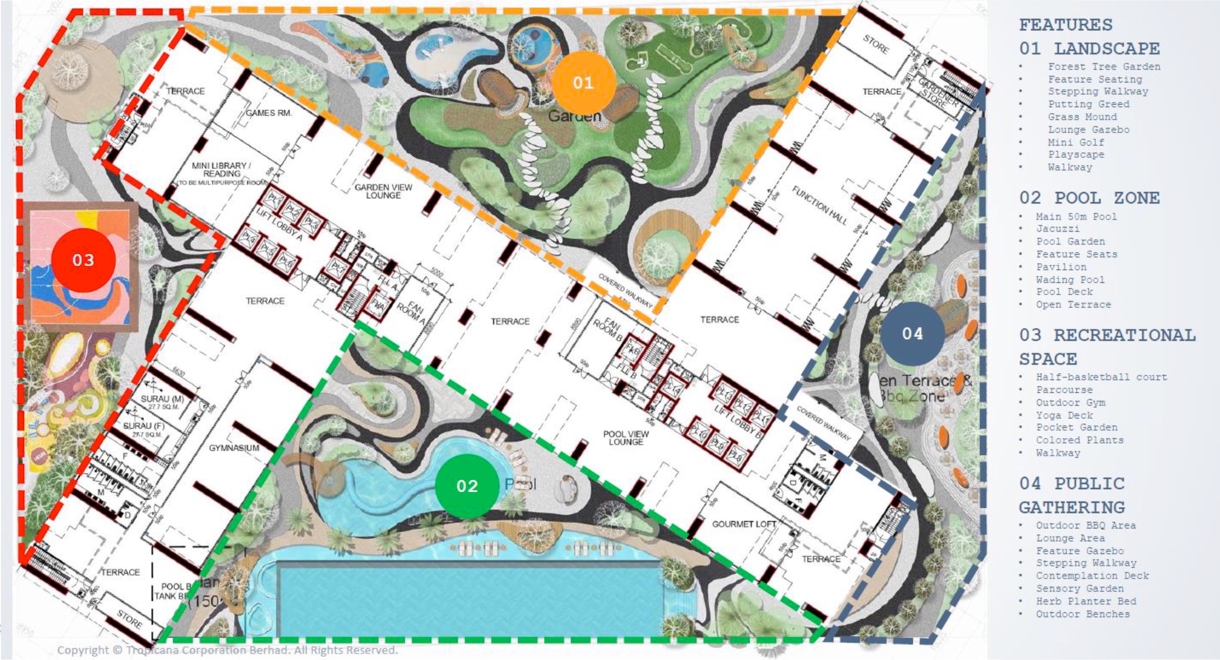 Skypark Kepler Lido - Facilities Plan