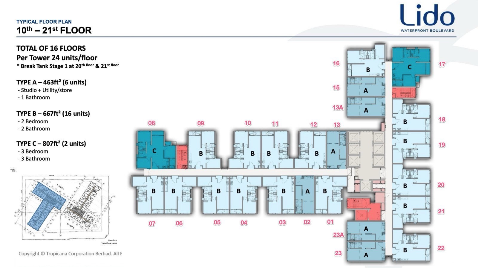 Skypark Kepler Lido – New Site Plan (Lower)