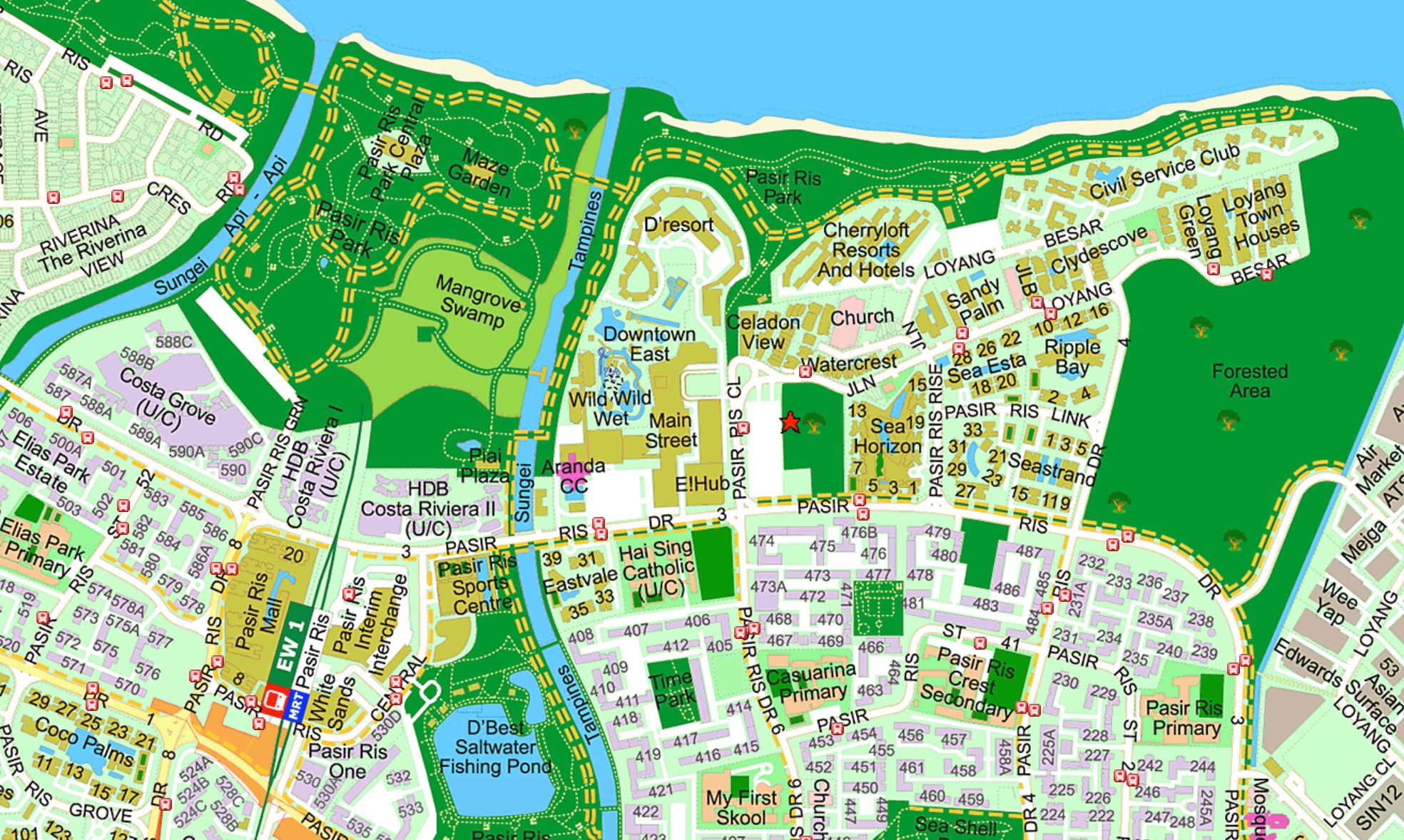 New EC At Loyang Pasir Ris – StreetDirectory